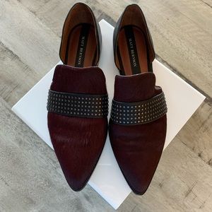 MATT BERSON CALF HAIR LOAFERS!! 9.5